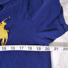 Load image into Gallery viewer, Polo Ralph Lauren Vintage Men&#39;s Polo Shirt Embroidered Horse and 3, Size Medium
