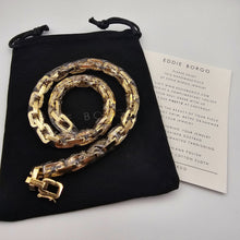 Load image into Gallery viewer, Eddie Borgo 12k Gold Plated Supra Chunky Vermeil Chain Link Necklace NWT
