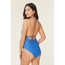 Load image into Gallery viewer, Andie Swim The Lagos One Piece Swimsuit AO206-HRZ Horizon Blue Women&#39;s Large, 12/14
