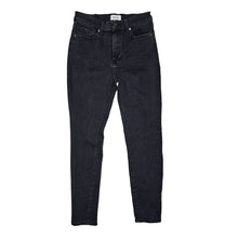 Load image into Gallery viewer, Pistola Faded Black Mid-Rise 10&quot; Skinny Jeans Style P6632BEM-MID Revolve Women Size 28
