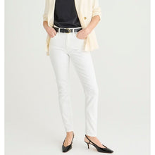 Load image into Gallery viewer, J.Crew 9&quot; Toothpick Skinny Jeans White Denim Mid-Rise BQ310 Women Size 27 NWT
