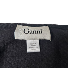 Load image into Gallery viewer, Vintage Ganni Long Sleeve Peplum Blouse Jacket Women&#39;s XS 1990s
