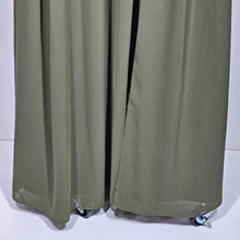 Load image into Gallery viewer, Revelry Olive Green Formal Bridesmaids Maxi Dress Halter Women&#39;s 8
