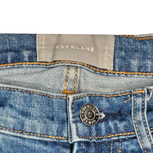 Load image into Gallery viewer, Everlane Skinny Mid-Rise Ankle Jeans Stretch Blue Wash Denim Women Size 27
