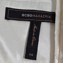 Load image into Gallery viewer, BCBGMaxazria White Maxi Silk Wedding Dress Formal Women&#39;s 6/Small
