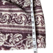 Load image into Gallery viewer, Vintage Moda Int&#39;l Sherpa Sweater Long Sleeve Turtleneck Aztec Print Women&#39;s XXL
