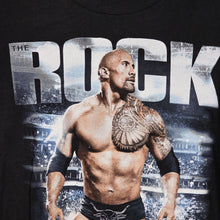Load image into Gallery viewer, 2011 WWE Dwayne The Rock Wrestling Graphic T-shirt in Black, Men&#39;s 2X
