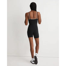Load image into Gallery viewer, Madewell Knit Short Cami Biker Unitard in Black NJ141 Women&#39;s XS
