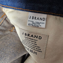 Load image into Gallery viewer, J Brand Men&#39;s Straight Leg Denim Jeans Dark Blue Wash Isolate Size 38
