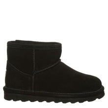 Load image into Gallery viewer, BEARPAW Alyssa Lined Suede Ankle Boot in Black Women&#39;s 10
