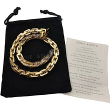 Load image into Gallery viewer, Eddie Borgo Supra Chain Link Necklace 12K Gold Plated Vermeil Rachel Zoe NWT
