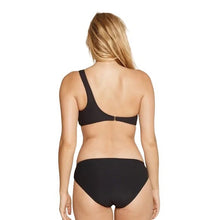 Load image into Gallery viewer, Andie Swim Wynwood Black One Shoulder Bikini Top 20ATSWYN Women&#39;s Medium
