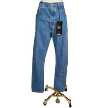 Load image into Gallery viewer, Levi&#39;s 501 Stretch Skinny Jeans 100% Cotton Button Fly Big E Women&#39;s 32x30
