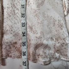 Load image into Gallery viewer, ATM Anthony Thomas Melillo Snake Print Silk Mini Dress in Pale Pink Womens Medium

