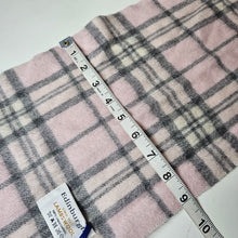Load image into Gallery viewer, NWT Edinburgh Cashmere Lambswool Scarf Thomson Pale Pink Plaid Scotland One Size
