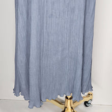 Load image into Gallery viewer, Madewell The Goldie Dress in Plissé Pleated Spaghetti Strap Blue Women&#39;s Size 6
