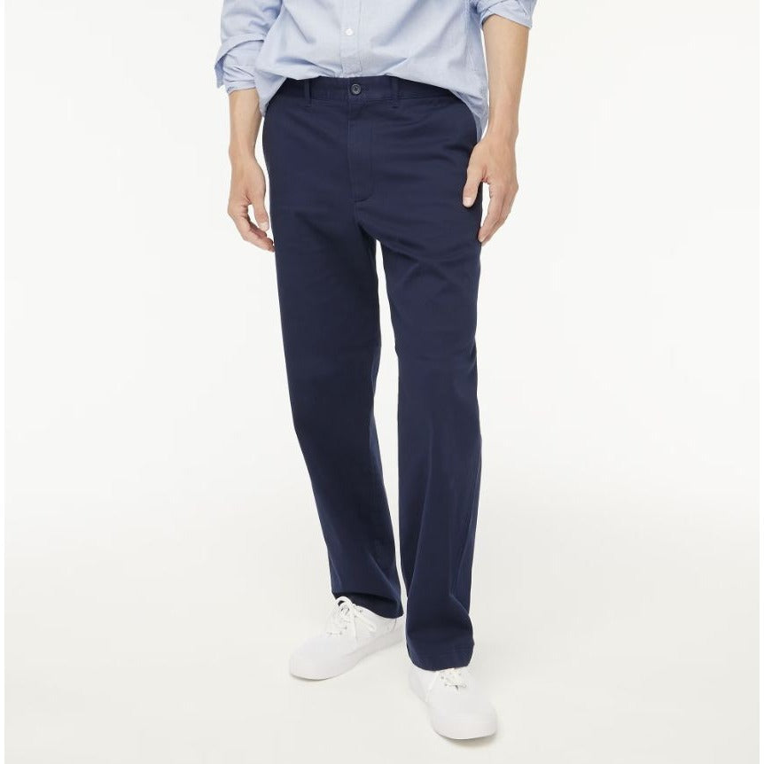 J.Crew Relaxed-Fit Chino Pant High-Rise Navy Blue Men Size 32x32 NWT
