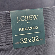 Load image into Gallery viewer, J.Crew Relaxed-Fit Chino Pant High-Rise Navy Blue Men Size 32x32 NWT

