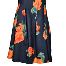 Load image into Gallery viewer, Anthropologie McGinn Poppy Palette Fit Flare Floral Cocktail Dress Petite 2 NWT
