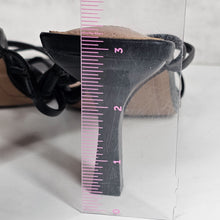 Load image into Gallery viewer, Steven Steve Madden Idan Strappy Slip On Sandal in Black Square Toe Women&#39;s 8
