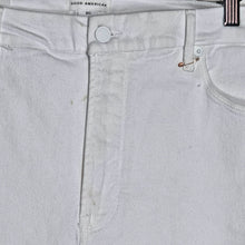 Load image into Gallery viewer, Good American Good Legs Crop Mini Boot Jeans Style GLCMB046T White Women Size 20
