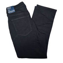 Load image into Gallery viewer, J.Crew Essential Straight Jean in All-Day Stretch Petites Black Denim Women 25P
