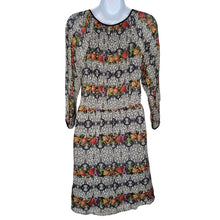 Load image into Gallery viewer, Anthropologie Sanctuary Button Front Lace and Floral Print Dress Long Sleeve Women&#39;s XS
