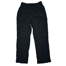 Load image into Gallery viewer, Madewell Tall Crinkled Crepe Straight-Leg Crop Pants NL212 Black Women Small
