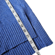 Load image into Gallery viewer, Benedetta B Blue Turtleneck Merino Wool Cashmere Sweater Italian Women&#39;s Small
